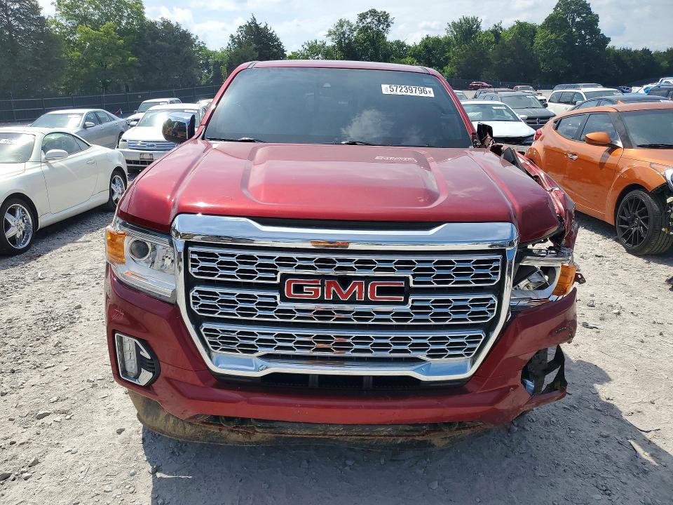 57239796 :رقم المزاد ، 1GTG6EEN3M1133074 vin ، 2021 Gmc Canyon مزاد بيع