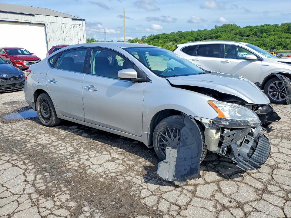 58245376 :رقم المزاد ، 3N1AB7AP8FY330098 vin ، 2015 Nissan Sentra مزاد بيع