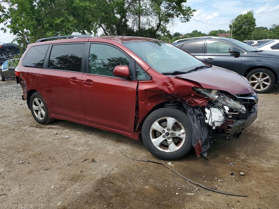 2019 Toyota Sienna მანქანა იყიდება აუქციონზე, vin: 5TDKZ3DC5KS988039, აუქციონის ნომერი: 57875156