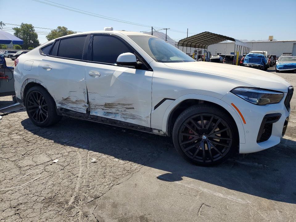 2022 Bmw X6 მანქანა იყიდება აუქციონზე, vin: 5UXCY6C07N9K62314, აუქციონის ნომერი: 57594496