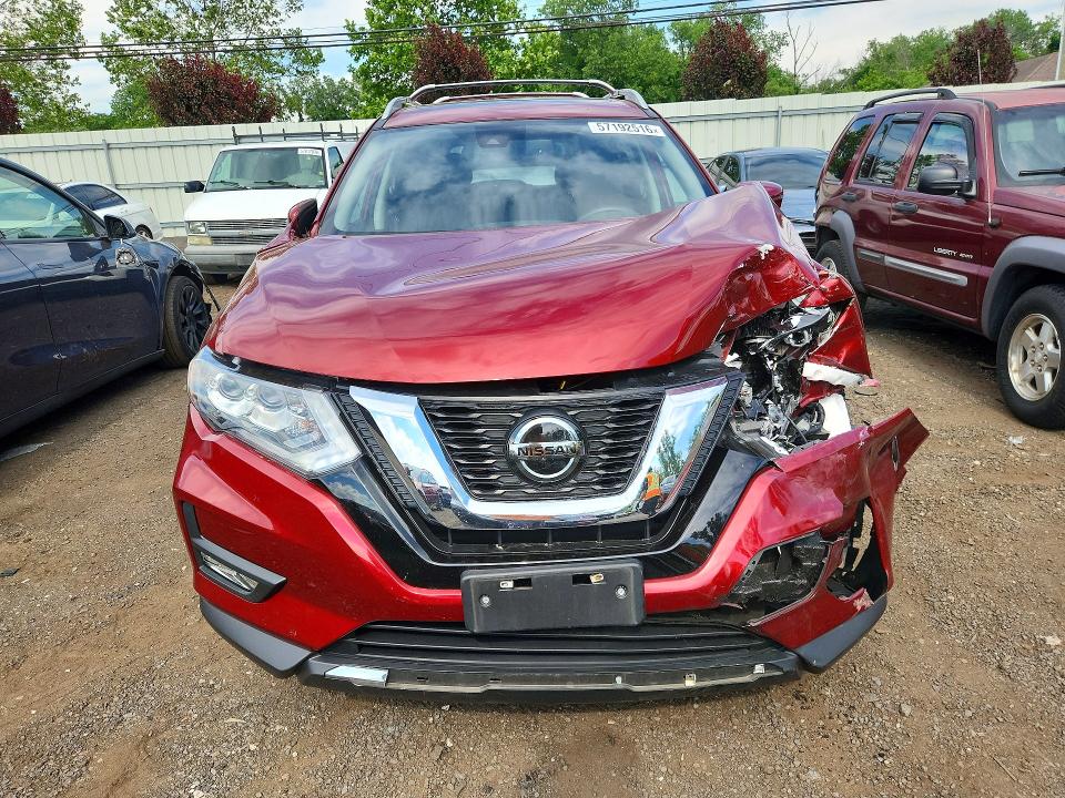 2020 Nissan Rogue მანქანა იყიდება აუქციონზე, vin: 5N1AT2MV8LC740813, აუქციონის ნომერი: 57192516