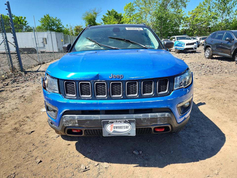 Продаж на аукціоні авто 2020 Jeep Compass, vin: 3C4NJDDB8LT151472, номер лоту: 55532216