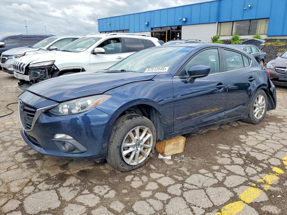 Aukcja sprzedaży 2016 Mazda 3, vin: JM1BM1M76G1343457, numer aukcji: 57512646