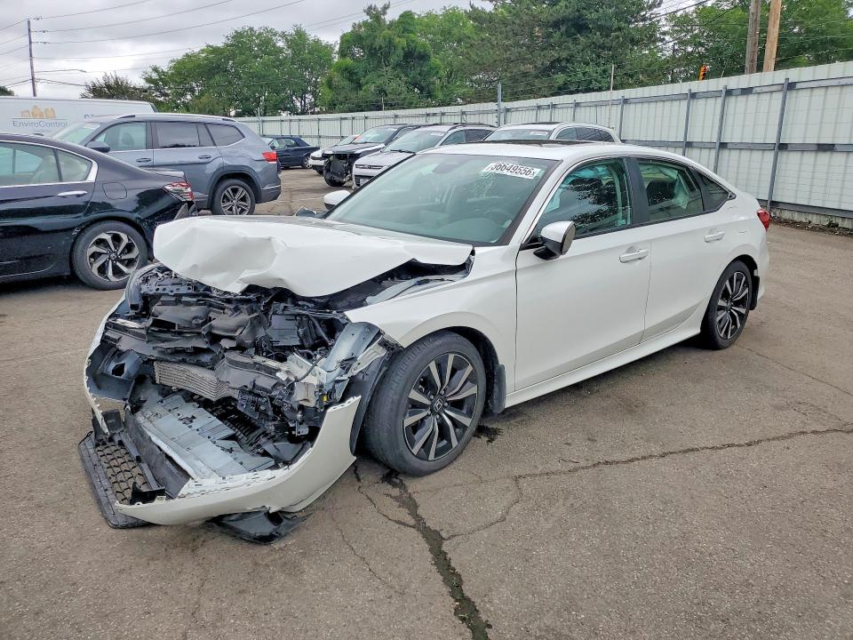 56649556 :رقم المزاد ، JHMFE1F73NX003476 vin ، 2022 Honda Civic مزاد بيع