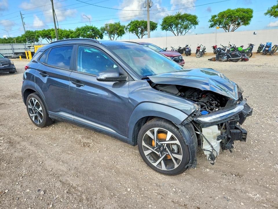 2022 Hyundai Kona მანქანა იყიდება აუქციონზე, vin: KM8K53A37NU869081, აუქციონის ნომერი: 56526866