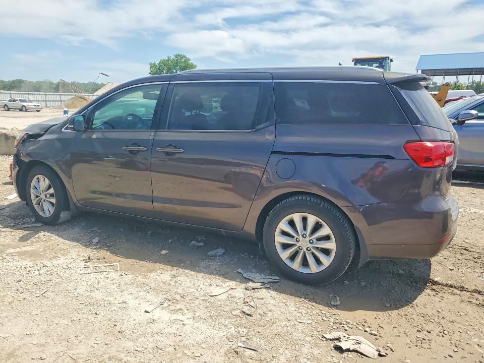 2015 Kia Sedona მანქანა იყიდება აუქციონზე, vin: KNDMC5C17F6047784, აუქციონის ნომერი: 55963286