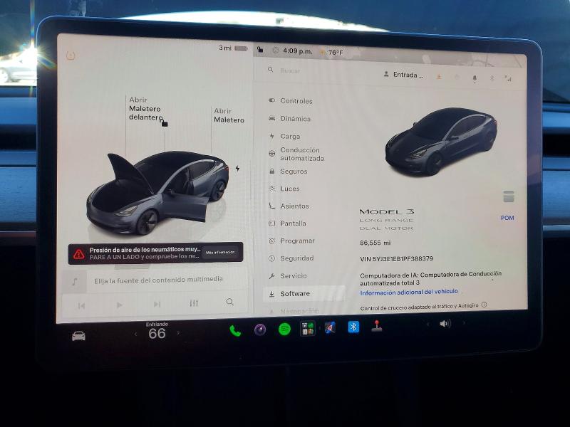 Aukcja sprzedaży 2023 Tesla Model 3, vin: 5YJ3E1EB1PF388379, numer aukcji: 59194446