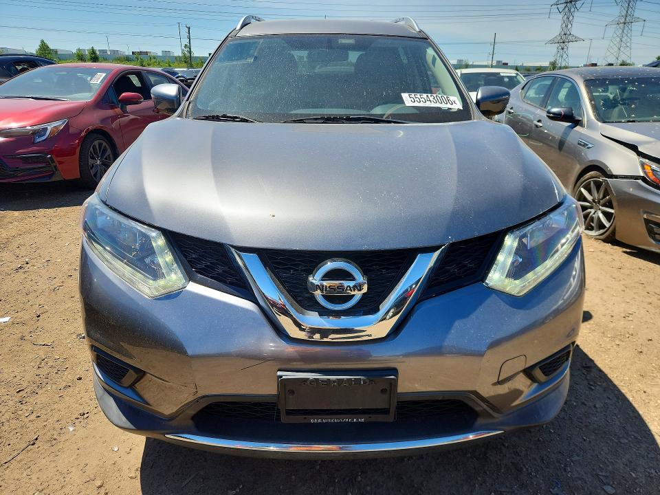 55543006 :رقم المزاد ، KNMAT2MV0GP724561 vin ، 2016 Nissan Rogue مزاد بيع