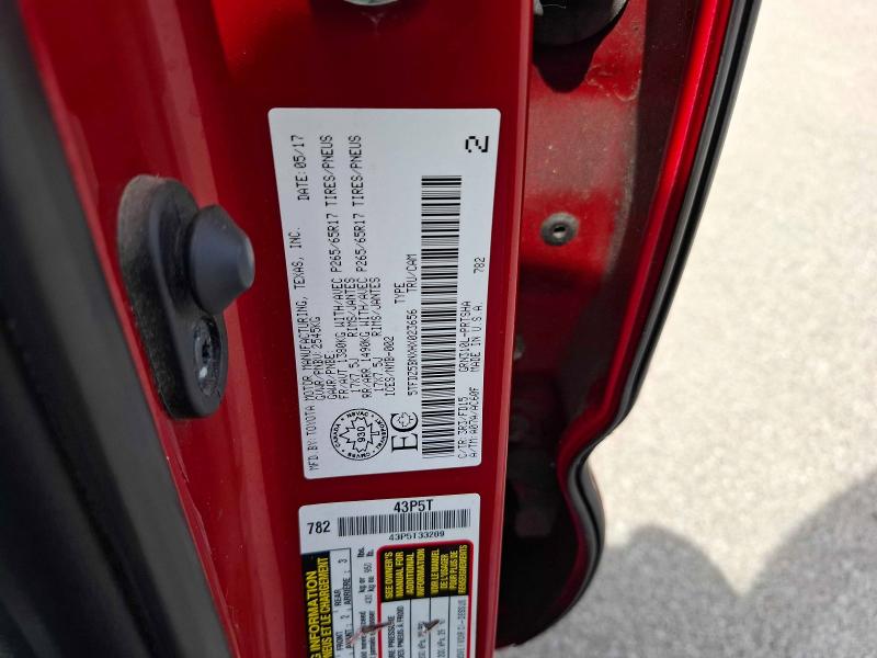 Aukcja sprzedaży 2017 Toyota Tacoma, vin: 5TFDZ5BNXHX023656, numer aukcji: 56918526