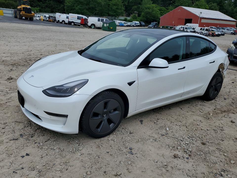 Продаж на аукціоні авто 2022 Tesla Model 3, vin: 5YJ3E1EB9NF107524, номер лоту: 58394416