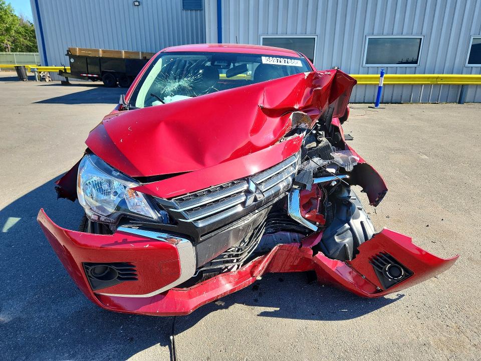 2024 Mitsubishi Mirage მანქანა იყიდება აუქციონზე, vin: ML32AUHJXRH034040, აუქციონის ნომერი: 58979786