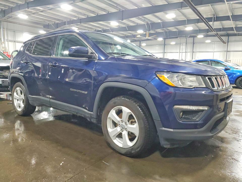 2018 Jeep Compass მანქანა იყიდება აუქციონზე, vin: 3C4NJDBB6JT147680, აუქციონის ნომერი: 54779596