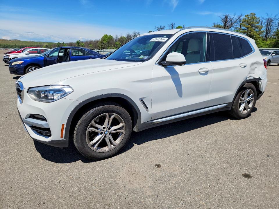 2020 Bmw X3 მანქანა იყიდება აუქციონზე, vin: 5UXTY3C0XLLE55316, აუქციონის ნომერი: 55552176