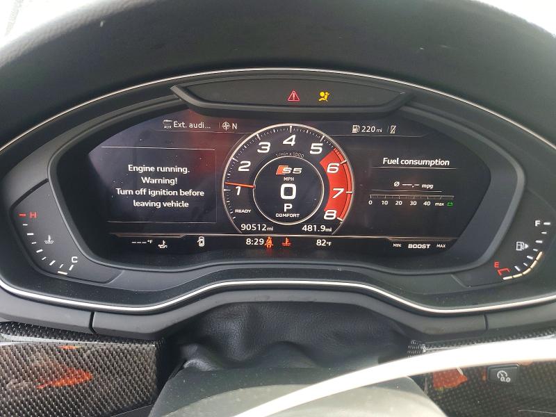 Aukcja sprzedaży 2018 Audi S5, vin: WAUR4AF57JA010263, numer aukcji: 56300406
