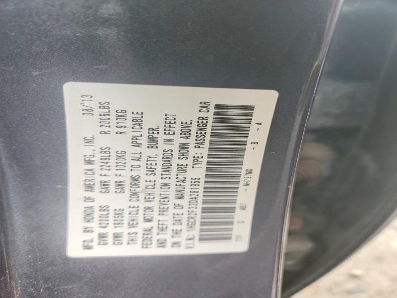 Aukcja sprzedaży 2013 Honda Accord, vin: 1HGCR2F33DA281955, numer aukcji: 57477776