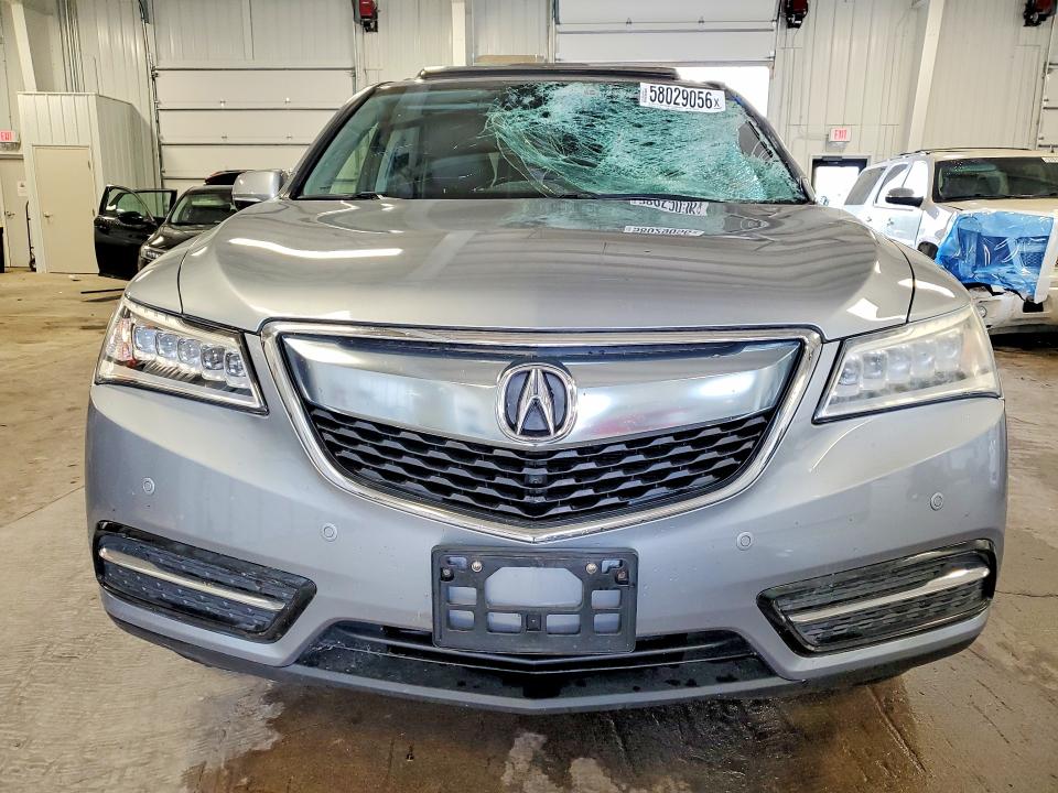 2016 Acura Mdx მანქანა იყიდება აუქციონზე, vin: 5FRYD4H94GB014141, აუქციონის ნომერი: 58029056