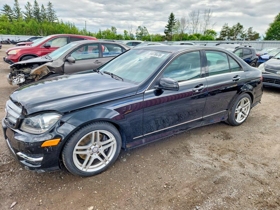 Auction sale of the 2012 Mercedes-benz C, vin: WDDGF8BB9CA721139, lot number: 56678476