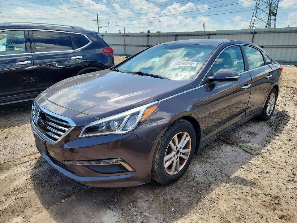 2015 Hyundai Sonata მანქანა იყიდება აუქციონზე, vin: 5NPE24AA3FH110633, აუქციონის ნომერი: 58888896