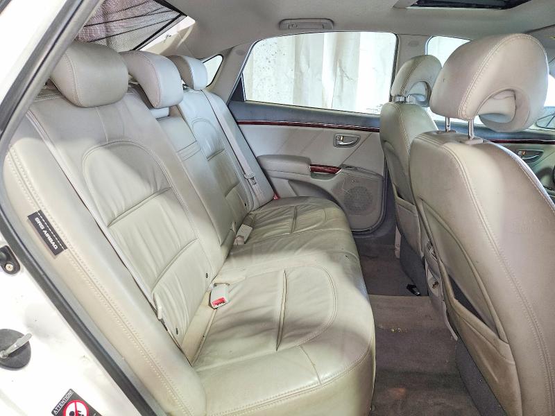 2008 Hyundai Azera მანქანა იყიდება აუქციონზე, vin: KMHFC46F28A310012, აუქციონის ნომერი: 57696186