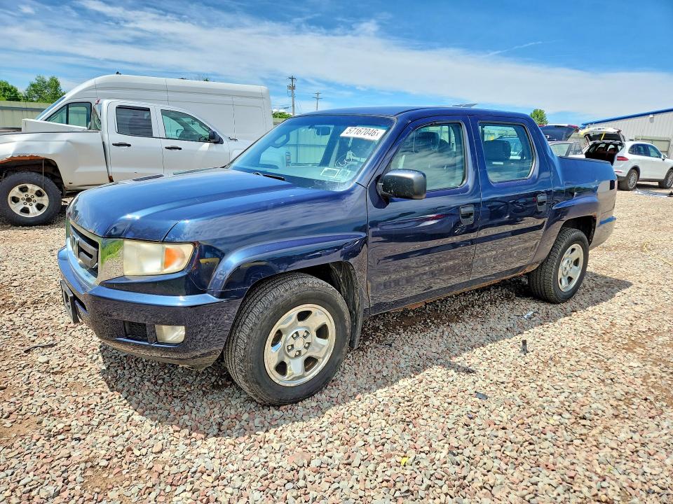 57167046 :رقم المزاد ، 5FPYK1F21BB005036 vin ، 2011 Honda Ridgeline مزاد بيع