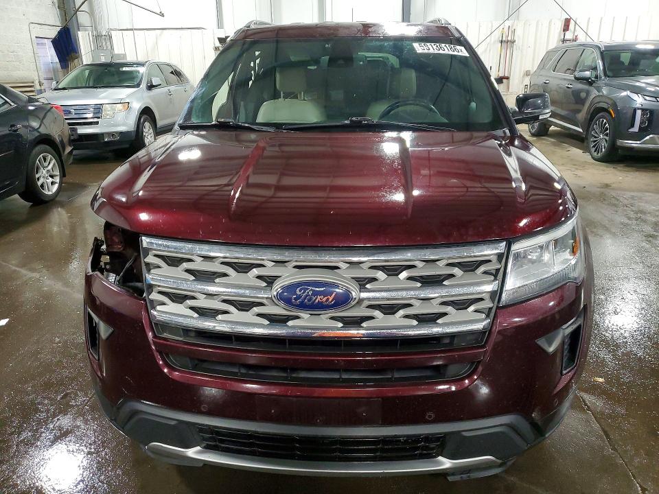 58136186 :رقم المزاد ، 1FM5K8D87JGA74261 vin ، 2018 Ford Explorer مزاد بيع
