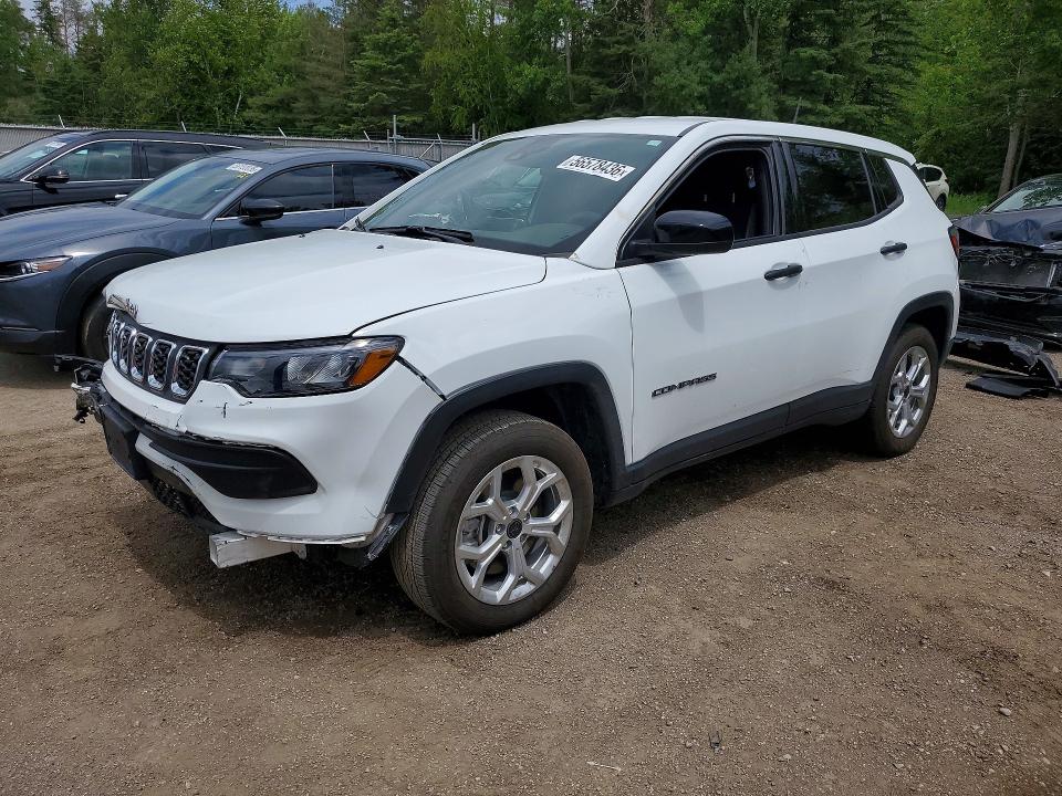 56578436 :رقم المزاد ، 3C4NJDAN5ST519846 vin ، 2025 Jeep Compass مزاد بيع