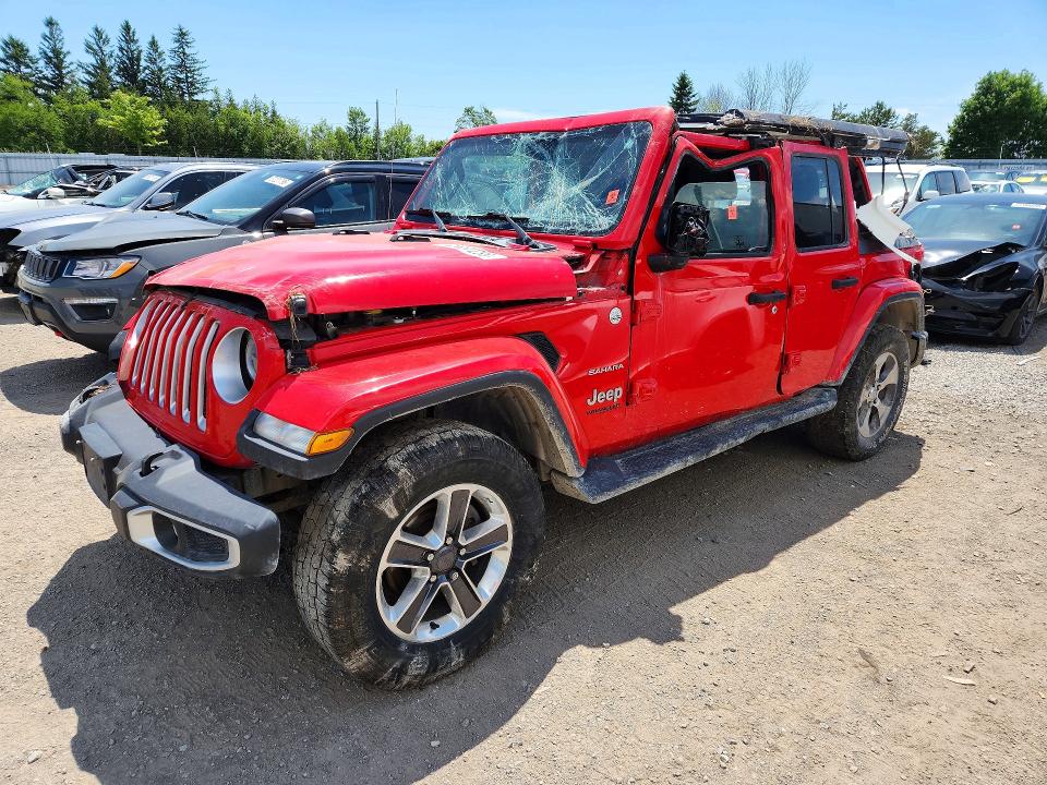 Продажа на аукционе авто 2018 Jeep Wrangler Unlimited, vin: 1C4HJXEG0JW216203, номер лота: 56851286