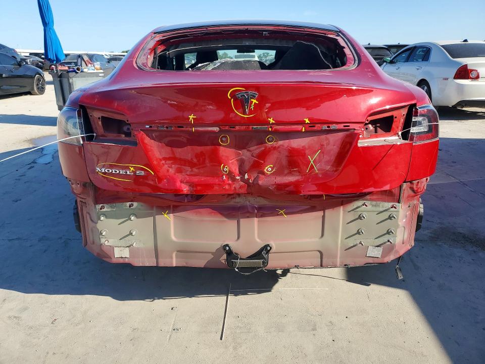 2017 Tesla Model S მანქანა იყიდება აუქციონზე, vin: 5YJSA1E13HF189575, აუქციონის ნომერი: 55036566