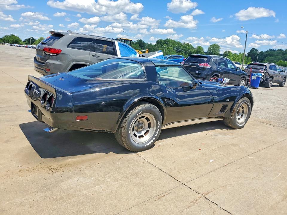 58049556 :رقم المزاد ، 1Z876AS433561 vin ، 1980 Chevrolet Corvette مزاد بيع