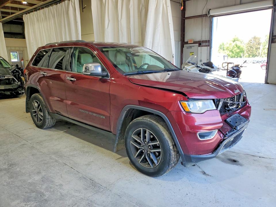 58695176 :رقم المزاد ، 1C4RJFBGXKC529586 vin ، 2019 Jeep Grand Cherokee مزاد بيع