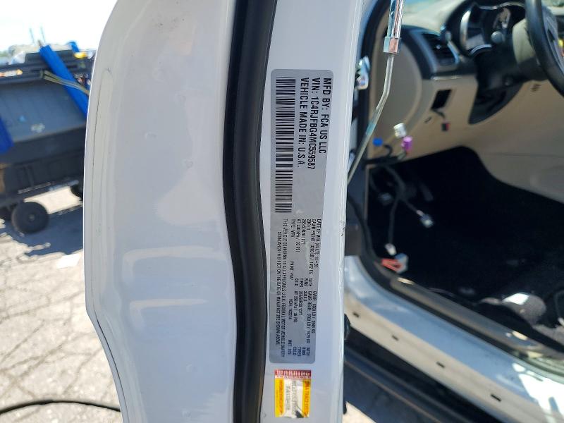 58260496 :رقم المزاد ، 1C4RJFBG4MC559587 vin ، 2021 Jeep Grand Cherokee مزاد بيع