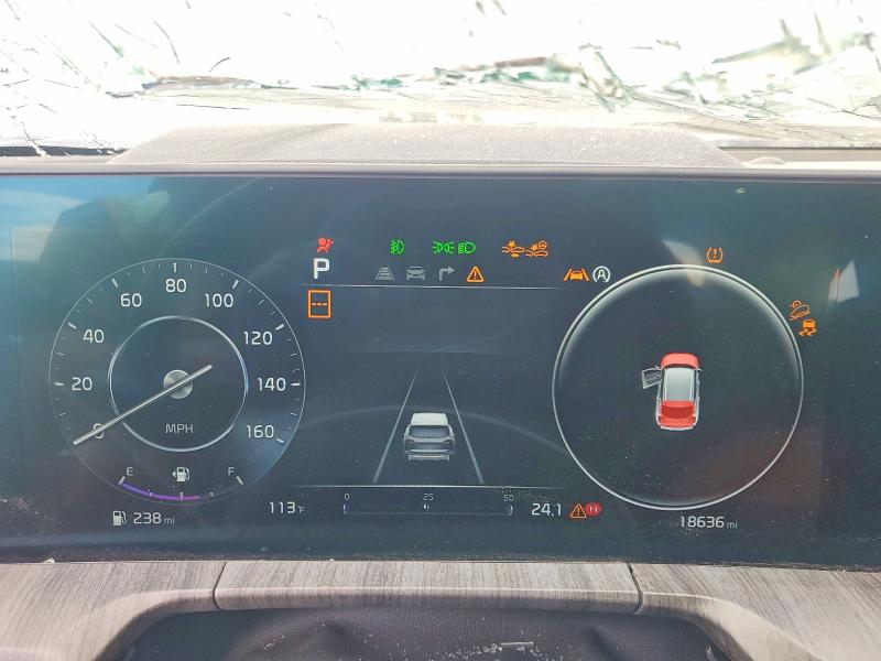 57371326 :رقم المزاد ، 5XYP54GC6SG608397 vin ، 2025 Kia Telluride مزاد بيع