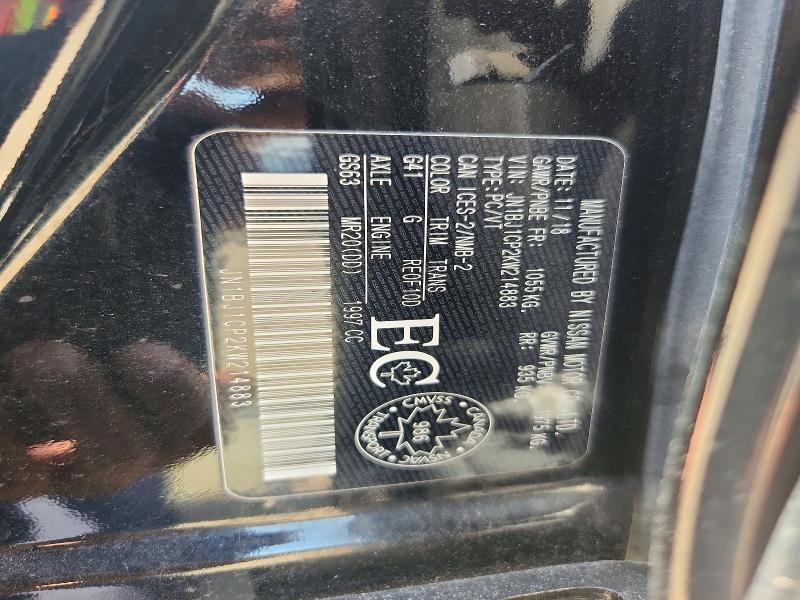 Aukcja sprzedaży 2019 Nissan Qashqai, vin: JN1BJ1CP2KW214883, numer aukcji: 76294465