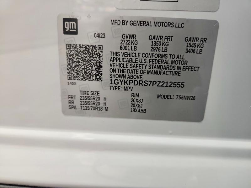 Продажа на аукционе авто 2023 Cadillac Xt6, vin: 1GYKPDRS7PZ212555, номер лота: 56639876