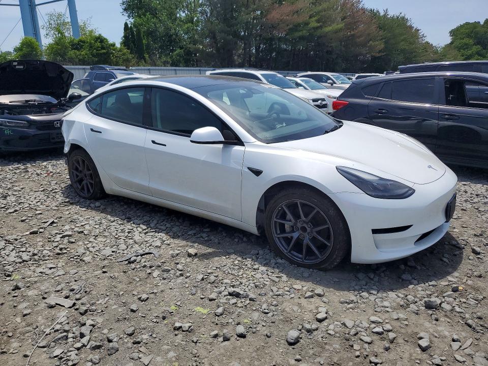 56858486 :رقم المزاد ، 5YJ3E1EA3PF476129 vin ، 2023 Tesla Model 3 مزاد بيع