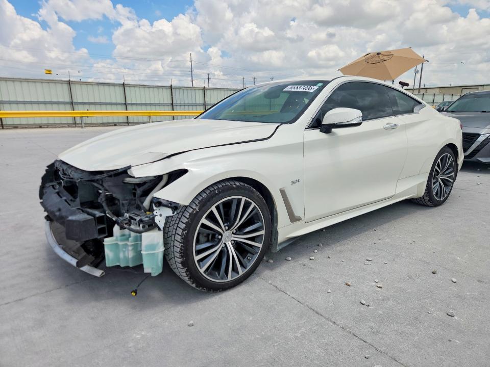 2017 Infiniti Q60 მანქანა იყიდება აუქციონზე, vin: JN1EV7EL0HM554567, აუქციონის ნომერი: 55537496