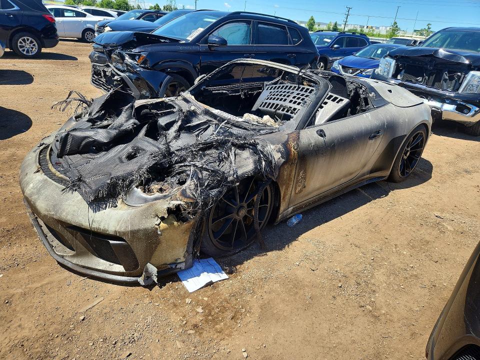 58020396 :رقم المزاد ، WP0CF2A9XKS172239 vin ، 2019 Porsche 911 مزاد بيع