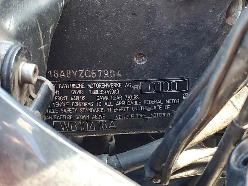 Продажа на аукционе авто 2000 Bmw 1100, vin: WB10418A8YZC67904, номер лота: 55454426