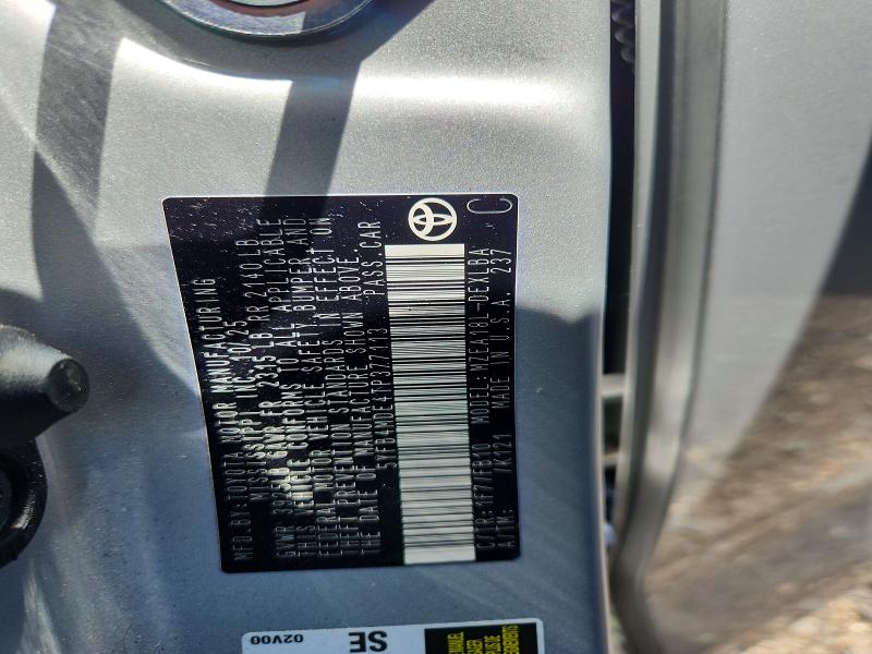 Aukcja sprzedaży 2026 Toyota Corolla, vin: 5YFB4MDE4TP377113, numer aukcji: 58285236