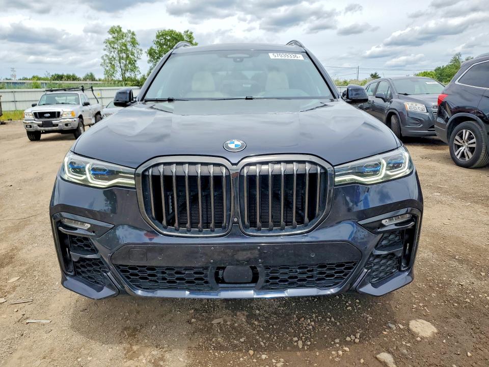 2022 Bmw X7 მანქანა იყიდება აუქციონზე, vin: 5UXCX6C05N9K37365, აუქციონის ნომერი: 57039336