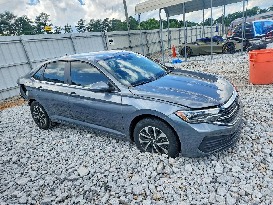 57911516 :رقم المزاد ، 3VW4M7BU2RM010163 vin ، 2024 Volkswagen Jetta مزاد بيع