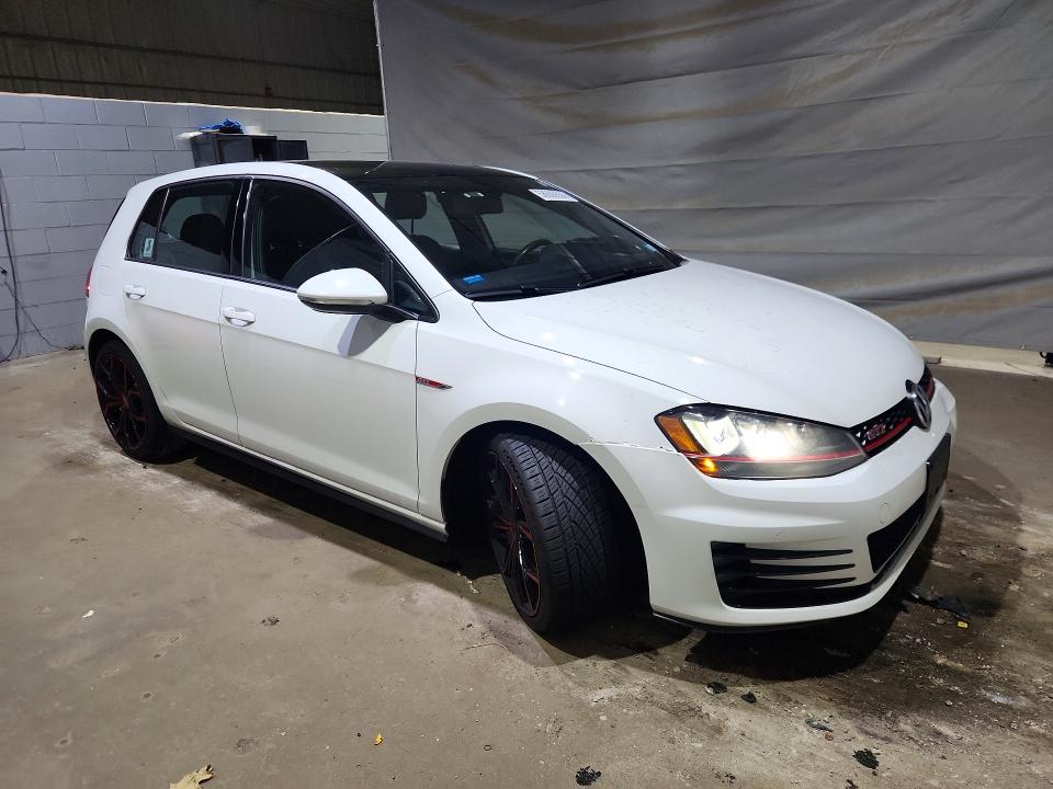 2017 Volkswagen Gti მანქანა იყიდება აუქციონზე, vin: 3VW447AU4HM032505, აუქციონის ნომერი: 58606556