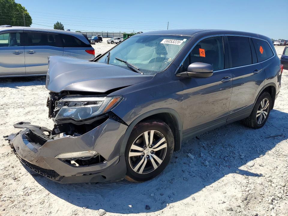 Продажа на аукционе авто 2017 Honda Pilot, vin: 5FNYF6H61HB070164, номер лота: 56053226