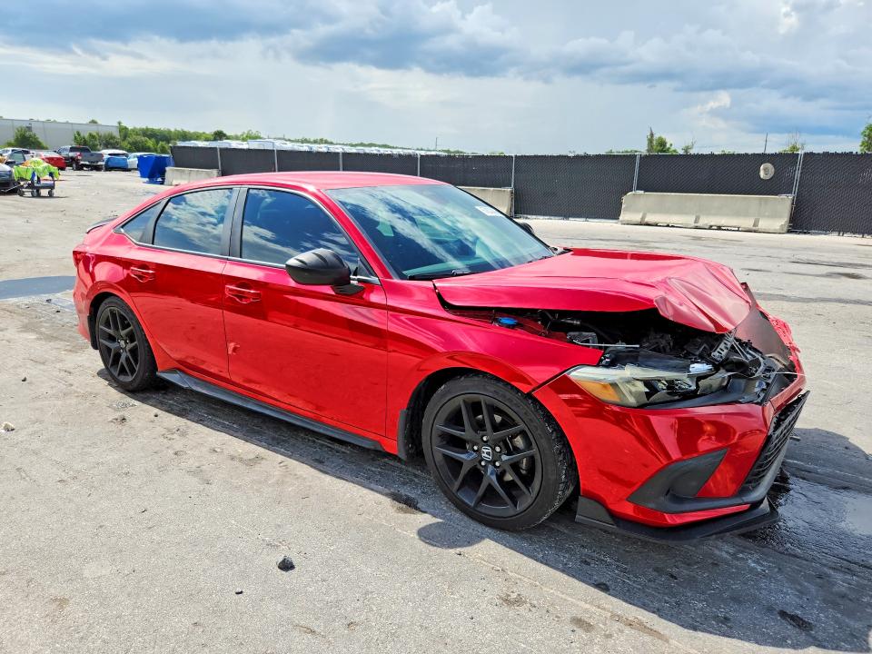 2022 Honda Civic მანქანა იყიდება აუქციონზე, vin: 2HGFE2F57NH533557, აუქციონის ნომერი: 57870206
