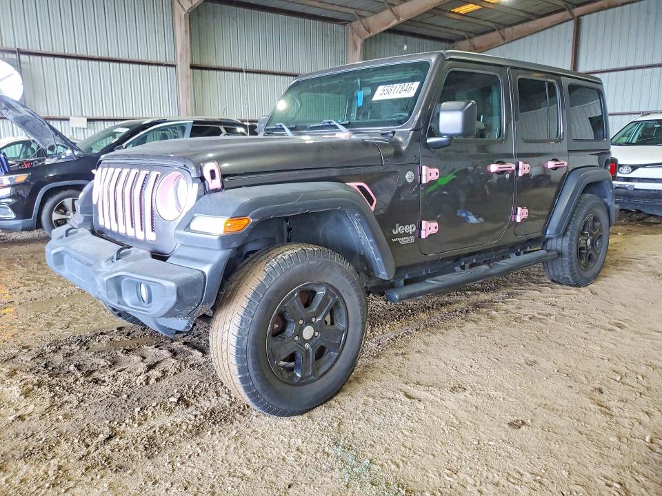 2020 Jeep Wrangler Unlimited მანქანა იყიდება აუქციონზე, vin: 1C4HJXDN7LW215150, აუქციონის ნომერი: 55817846