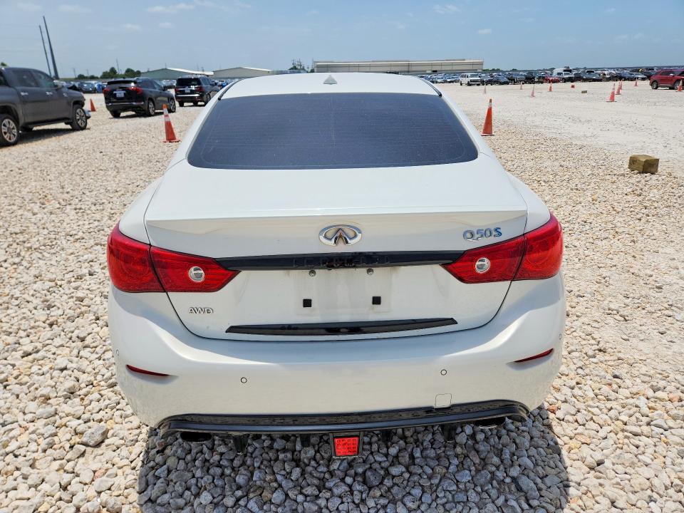 Продаж на аукціоні авто 2014 Infiniti Q50 Hybrid, vin: JN1AV7AR6EM702242, номер лоту: 58593776