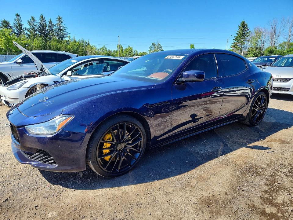 57047596 :رقم المزاد ، ZAM57RTA2G1187980 vin ، 2016 Maserati Ghibli مزاد بيع
