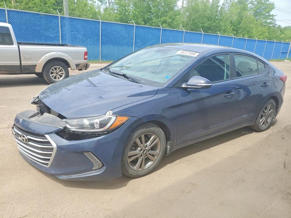 Продажа на аукционе авто 2017 Hyundai Elantra, vin: KMHD84LF6HU093706, номер лота: 56227886
