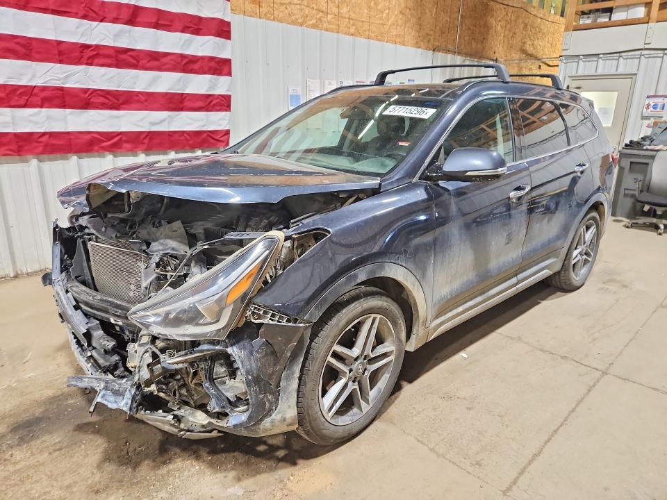 2017 Hyundai Santa Fe მანქანა იყიდება აუქციონზე, vin: KM8SRDHF6HU216885, აუქციონის ნომერი: 57715296