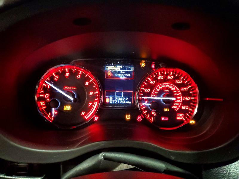 Продажа на аукционе авто 2016 Subaru Wrx, vin: JF1VA1B66G9833906, номер лота: 58710696